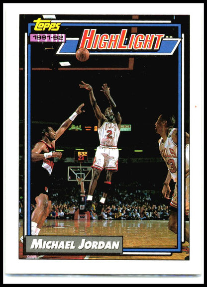 1992-93 Topps #3 Michael Jordan Chicago Bulls