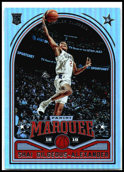 2018-19 Panini Chronicles #267 Shai Gilgeous-Alexander Rookie Clippers