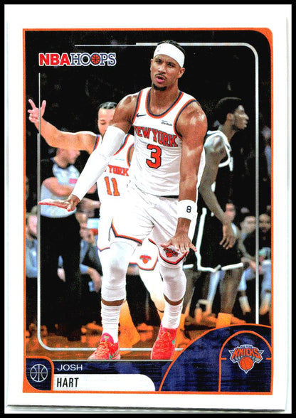2025-26 Hoops #124 Josh Hart New York Knicks
