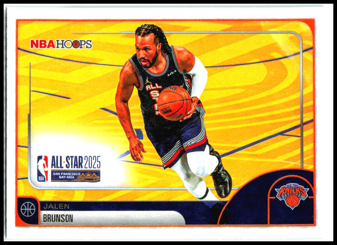 2025-26 Hoops #278 Jalen Brunson New York Knicks