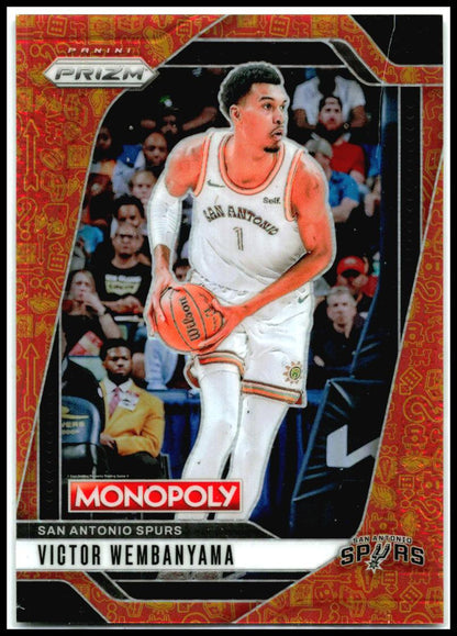 2024-25 Prizm Monopoly Millionaire Club Prizms #73 Victor Wembanyama Spurs