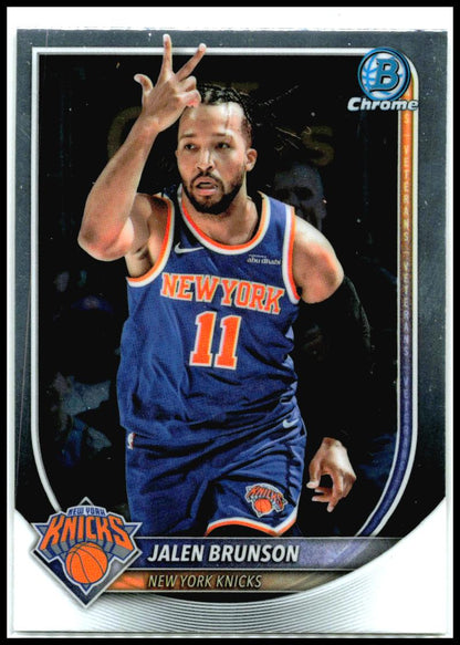 2025-26 Bowman #62 Jalen Brunson New York Knicks
