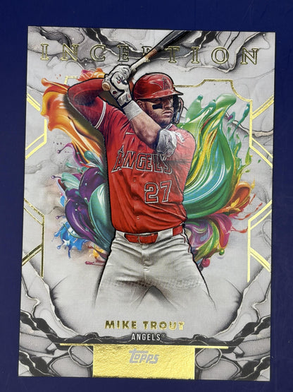 2025 Topps Inception #100 Mike Trout
