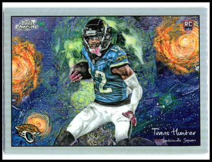 2025 Topps Chrome Cosmic Stars In The Night #STN-9 Travis Hunter Jaguars