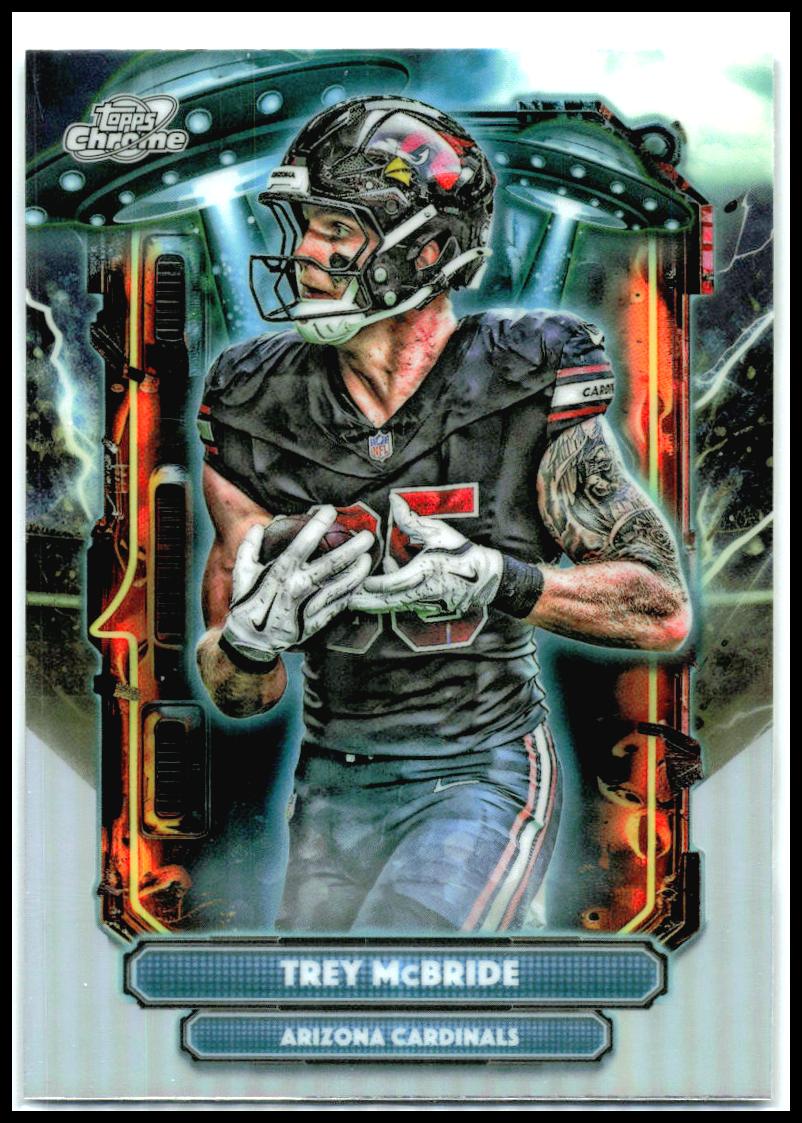 2025 Topps Chrome Cosmic Extraterrestrial Talent #ET-16 Trey McBride Cardinals