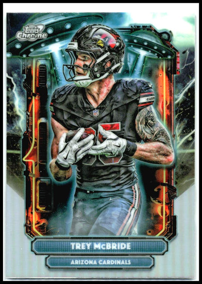 2025 Topps Chrome Cosmic Extraterrestrial Talent #ET-16 Trey McBride Cardinals