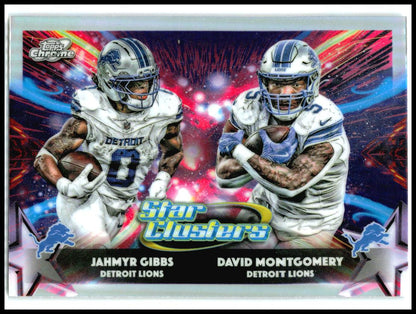 2025 Topps Chrome Cosmic star clusters #SG9 Gibbs / Montgomery