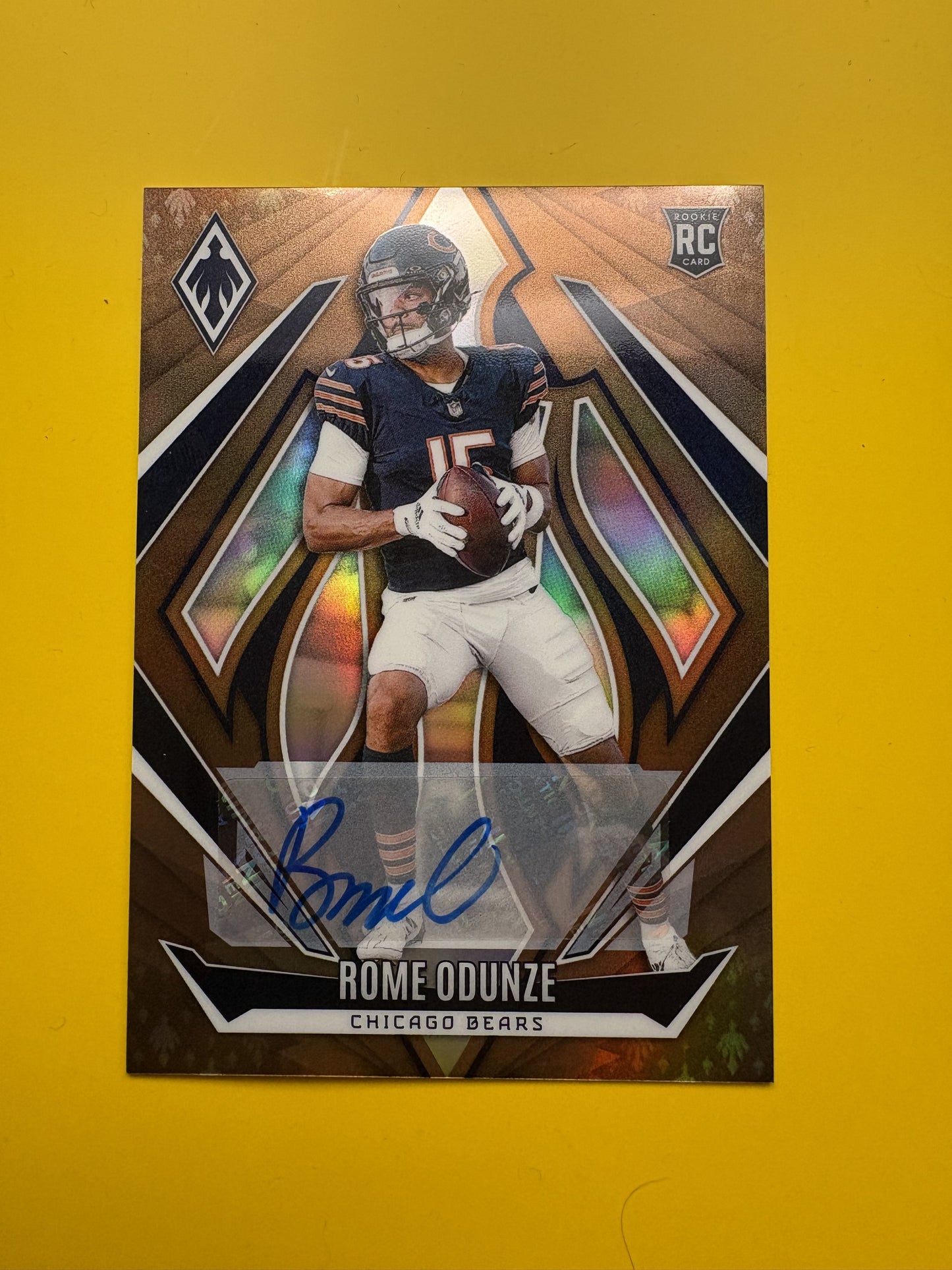 2024 Panini Phoenix Autographs Bronze #/33 #236 Rome Odunze Rookie Auto Bears