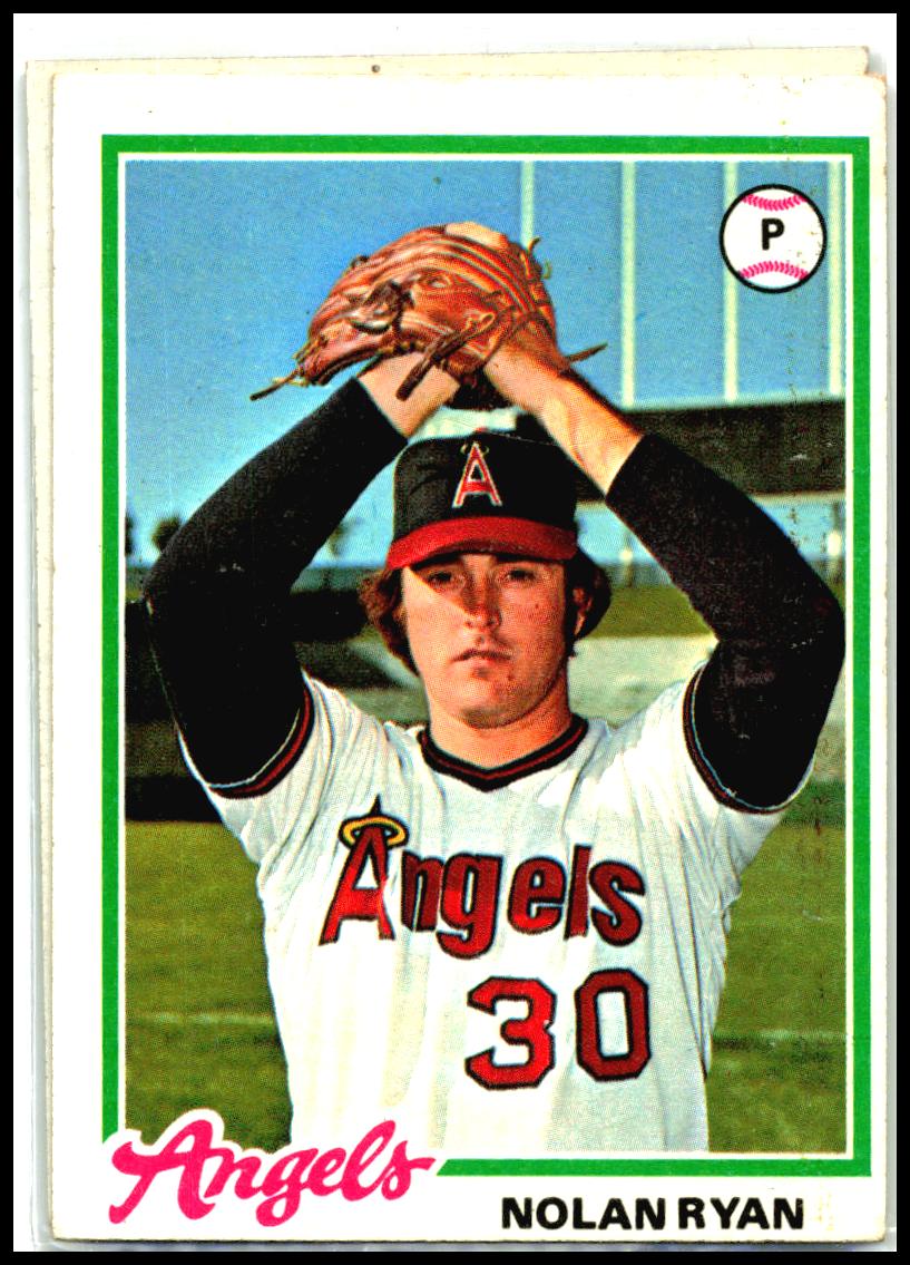 1978 Topps #400 Nolan Ryan California Angels