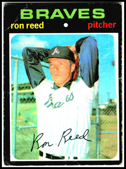 1971 Topps #359 Ron Reed Atlanta Braves
