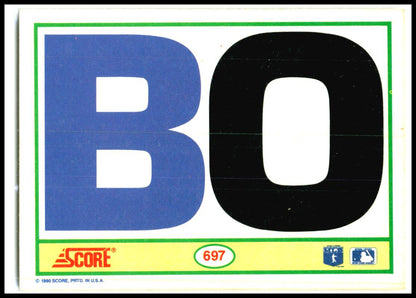 1990 Score #697 BO