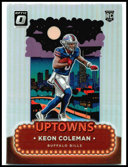 2024 Donruss Optic Uptowns #15 Keon Coleman Buffalo Bills
