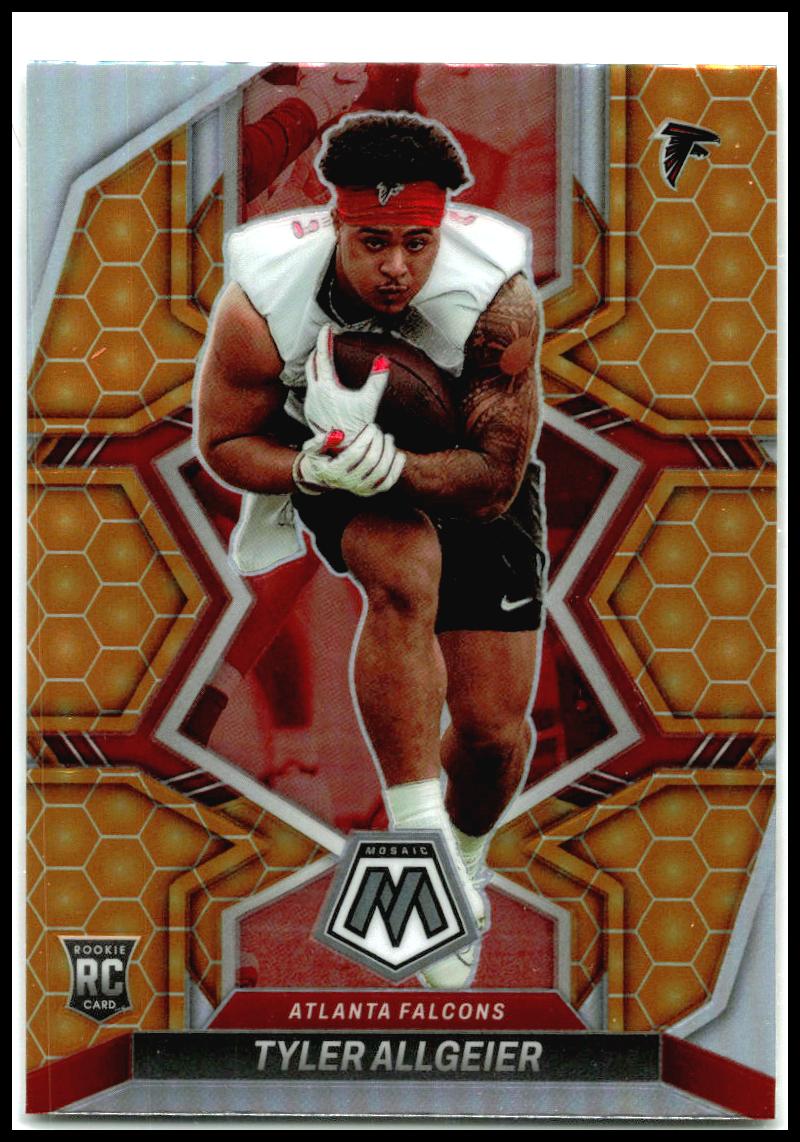 2022 Panini Mosaic Honeycomb #351 Tyler Allgeier Rookie Atlanta Falcons