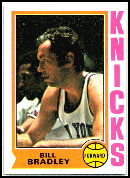 1974-75 Topps #113 Bill Bradley New York Knicks