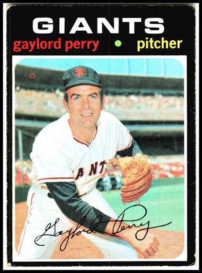 1971 Topps #140 Gaylord Perry San Francisco Giants