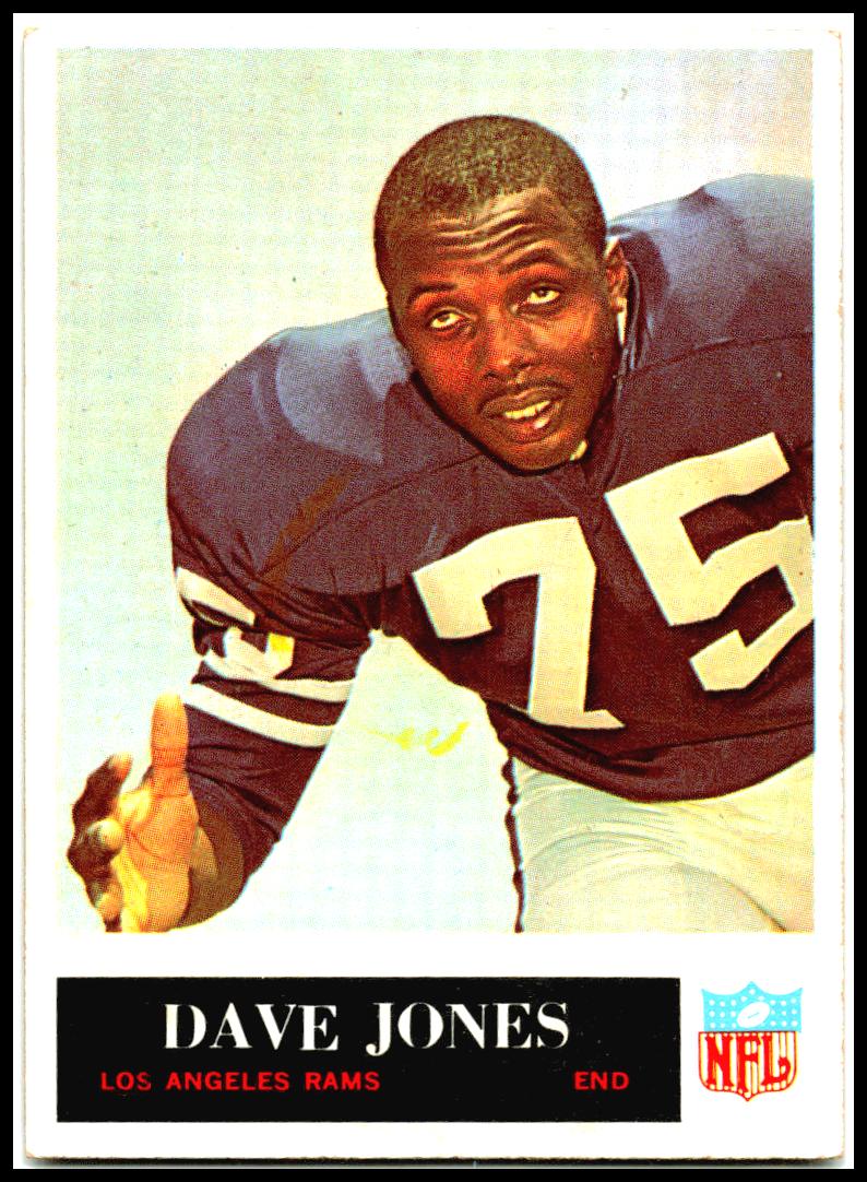 1965 Philadelphia #89 Dave Jones Los Angeles Rams