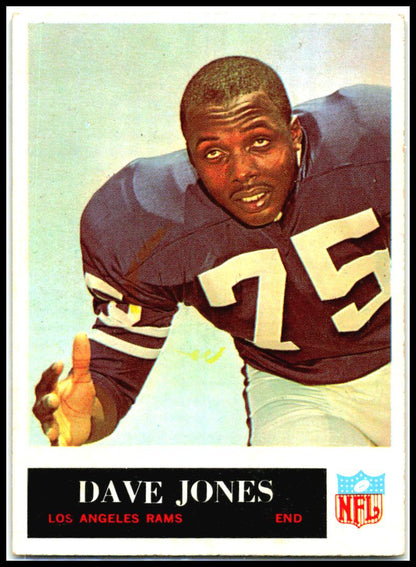 1965 Philadelphia #89 Dave Jones Los Angeles Rams