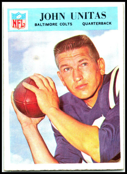 1966 Philadelphia #24 John Unitas Baltimore Colts