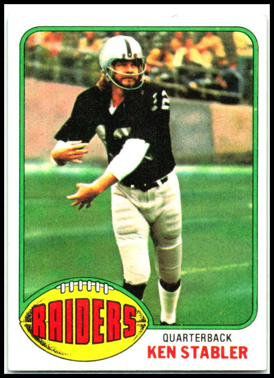 1976 Topps #415 Ken Stabler Oakland Raiders
