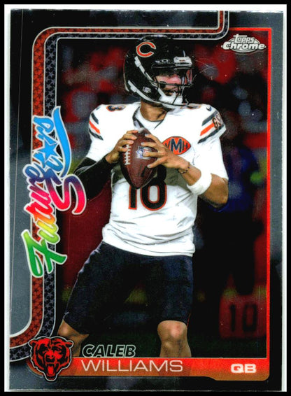 2025 Topps Chrome Future Stars #FS-1 Caleb Williams Chicago Bears