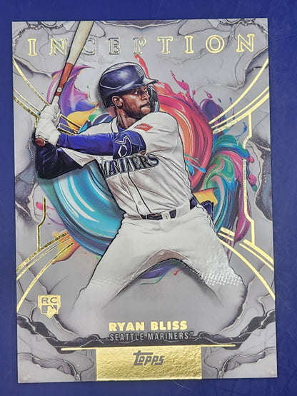 2025 Topps Inception #24 Ryan Bliss Rookie Seattle Mariners