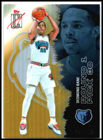 2025-26 Topps Signature Class Chrome Yellow Refractors #80 Desmond Bane
