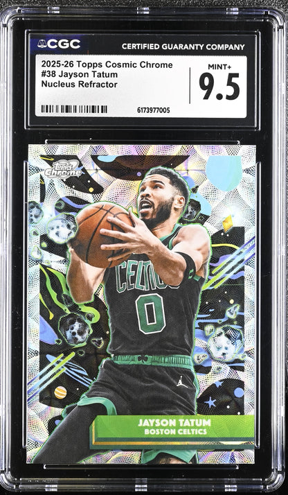 2025-26 Cosmic Chrome #38 Jayson Tatum