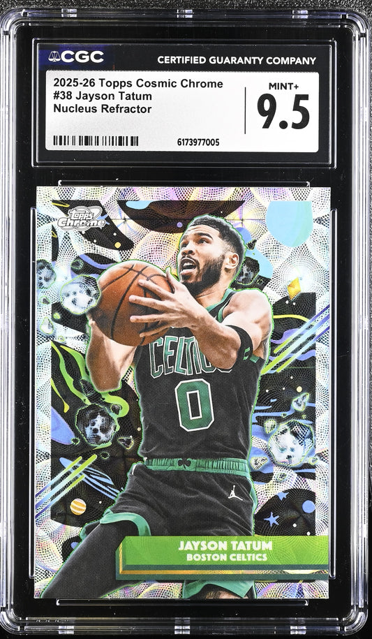 2025-26 Cosmic Chrome #38 Jayson Tatum