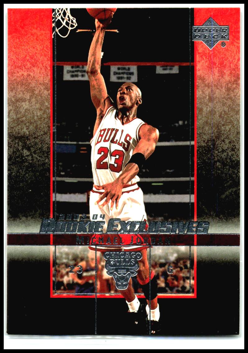 2003-04 Upper Deck Rookie Exclusives #60 Michael Jordan Chicago Bulls