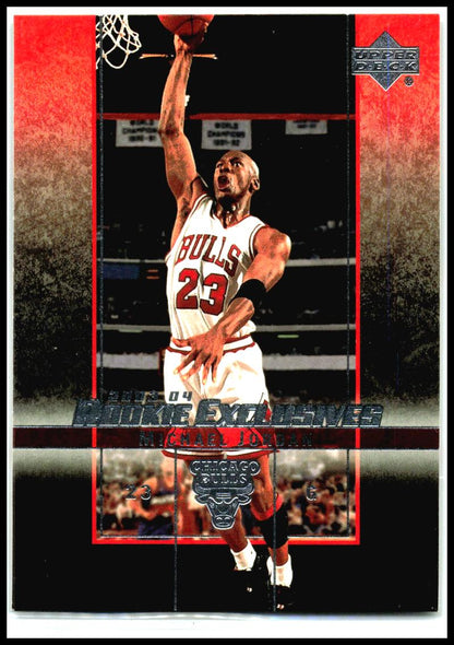 2003-04 Upper Deck Rookie Exclusives #60 Michael Jordan Chicago Bulls