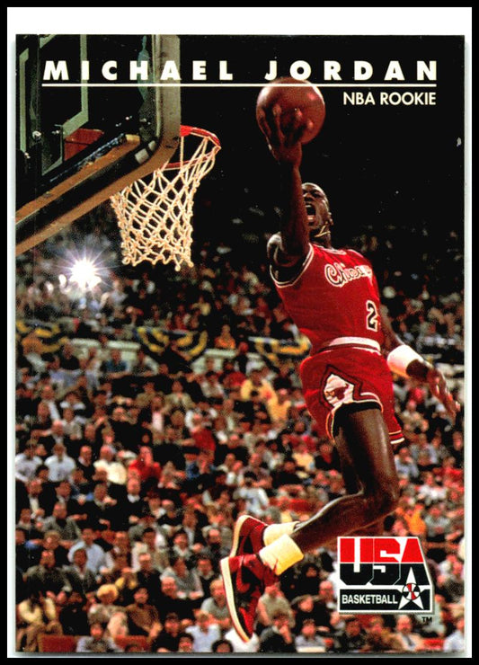 1992 SkyBox USA #38 Michael Jordan USA