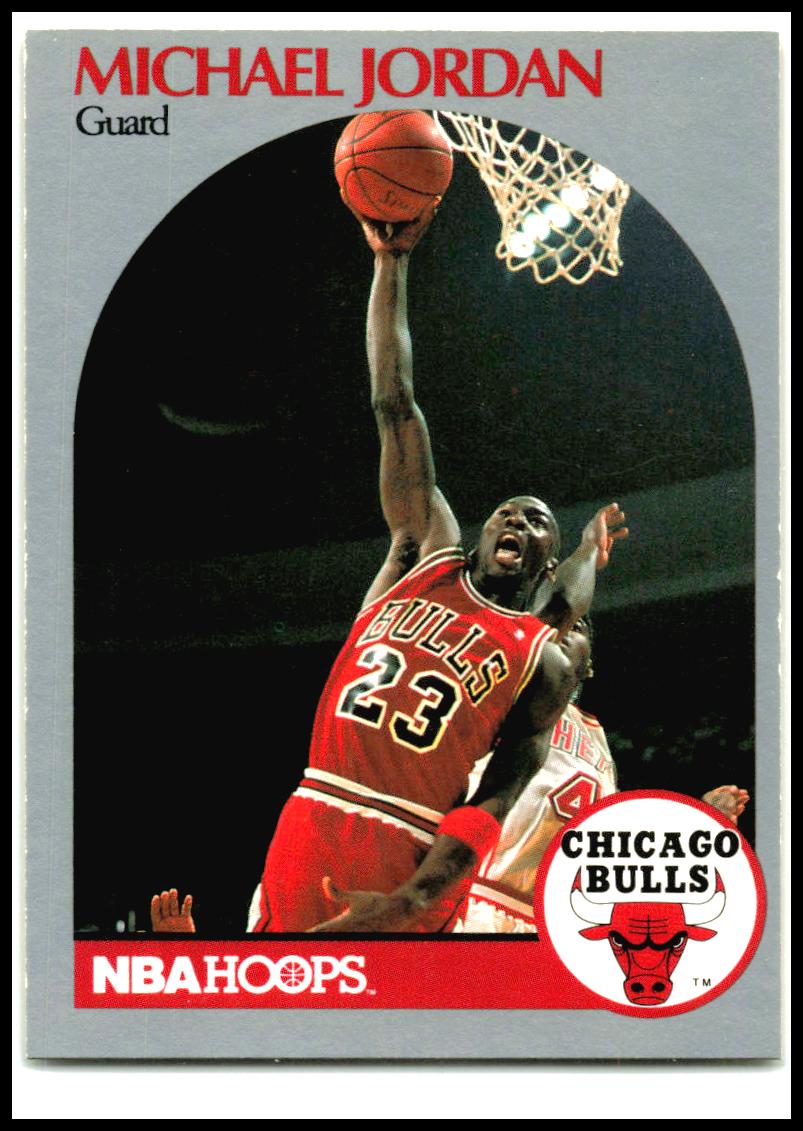 1990-91 Hoops #65 Michael Jordan Chicago Bulls