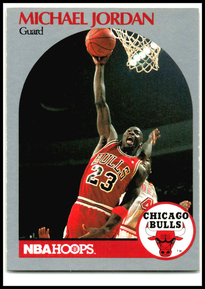 1990-91 Hoops #65 Michael Jordan Chicago Bulls