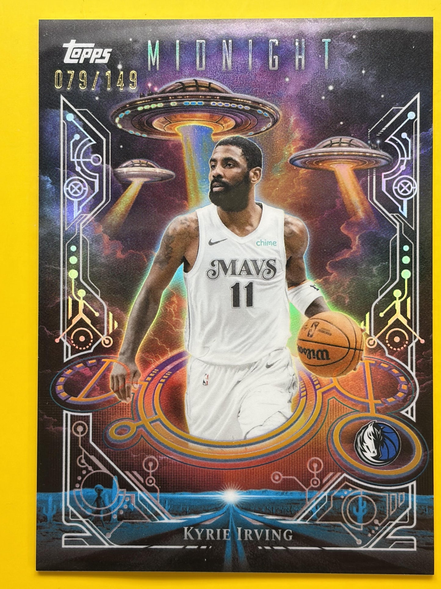 2025-26 Topps Midnight Daydreamers Morning #DD-11 Kyrie Irving Dallas