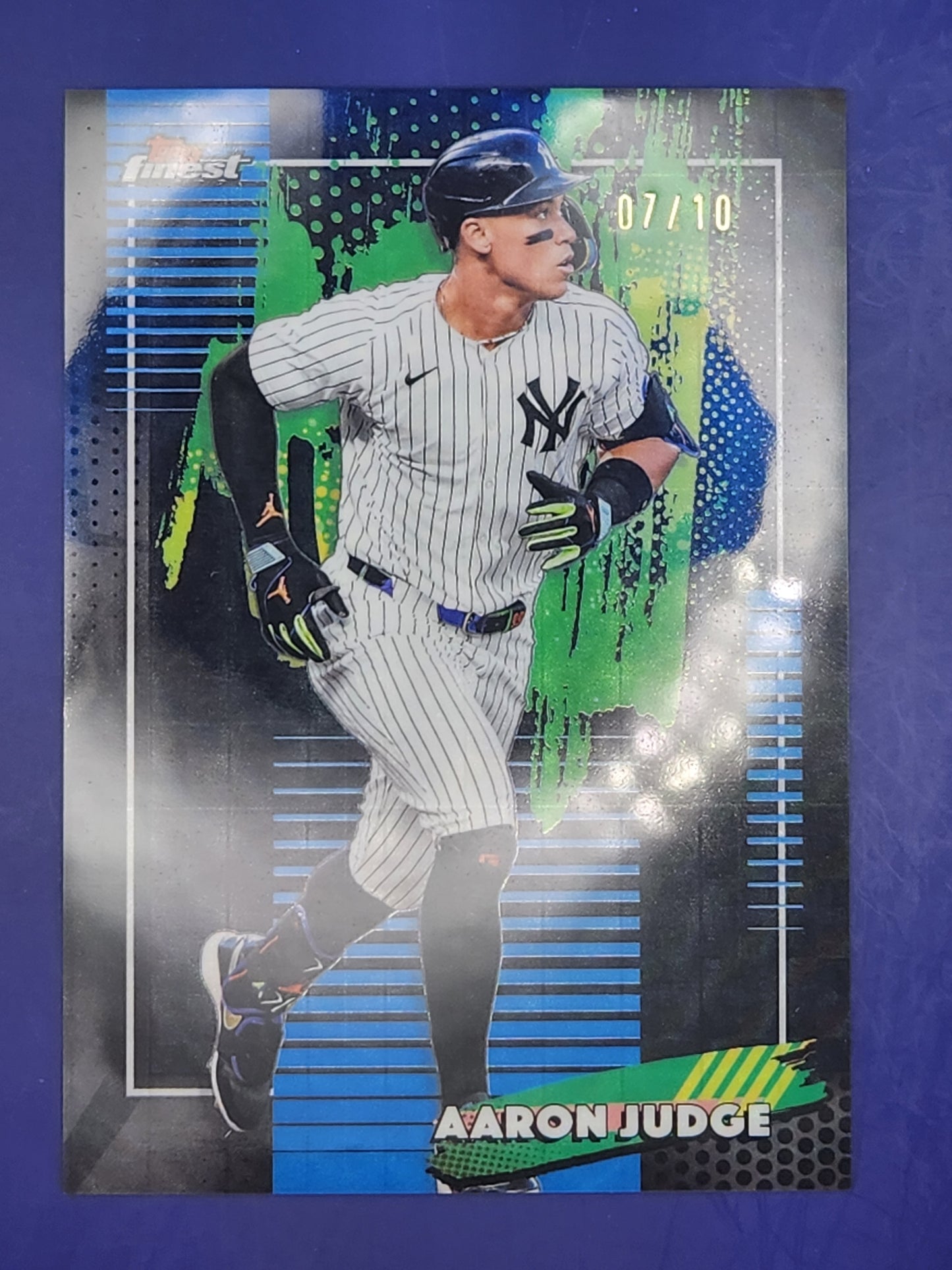 2026 Topps Finest Black Geometric /10 #99 Aaron Judge