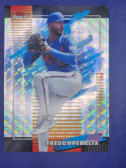 2026 Topps Finest Geometric Refractor #185 Freddy Peralta