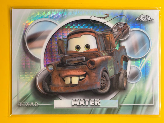 2026 Topps Chrome Disney Prism Refractor #21 Mater