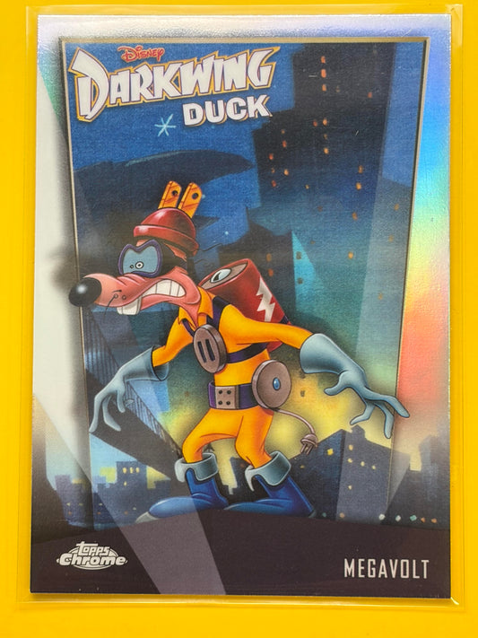 2026 Topps Chrome Disney Darkwing Duck 35th Anniversary #DD-8 Megavolt