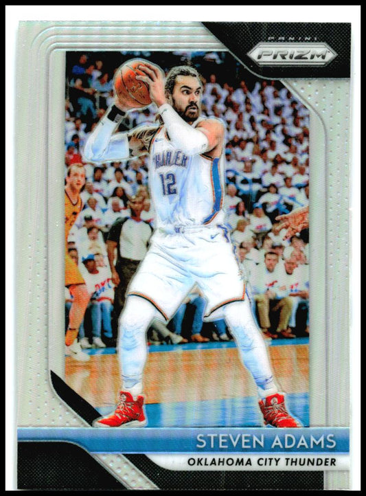 2018-19 Panini Prizm Prizms Silver #69 Steven Adams Oklahoma City Thunder