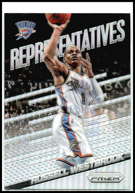 2014-15 Panini Prizm Representatives #8 Russell Westbrook Oklahoma City Thunder