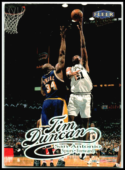 1998-99 Ultra #55 Tim Duncan San Antonio Spurs