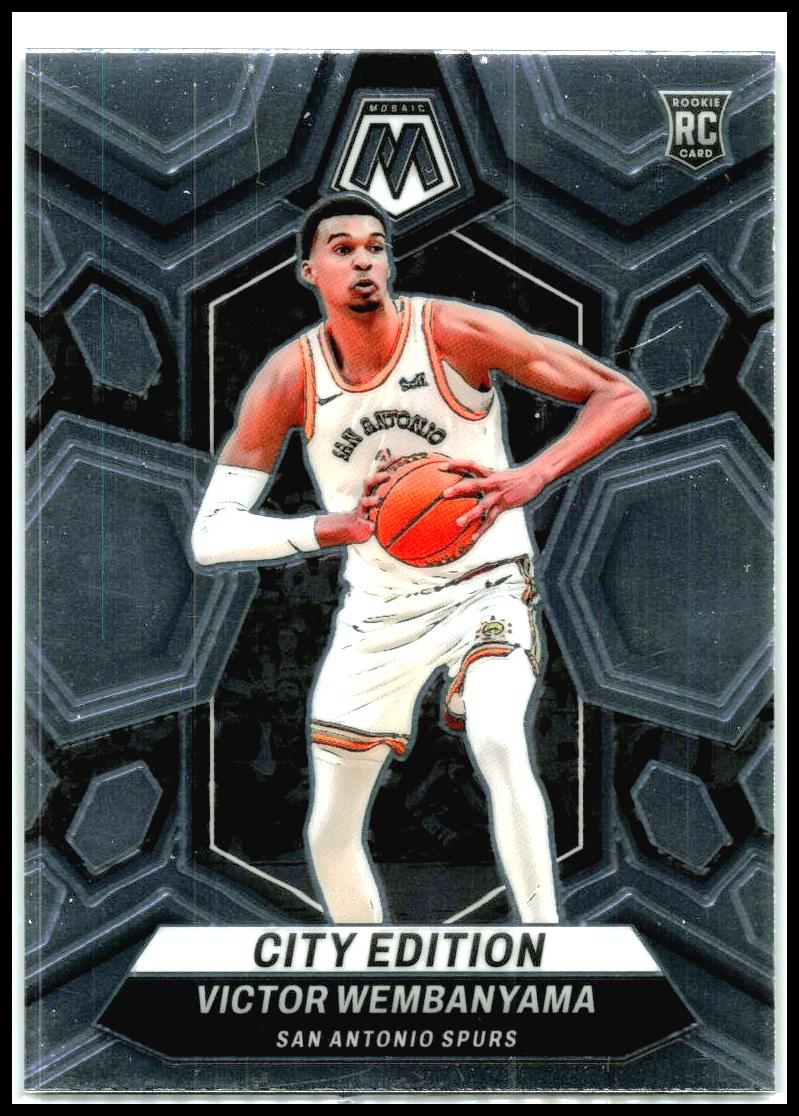 2023-24 Panini Mosaic #282 Victor Wembanyama San Antonio Spurs