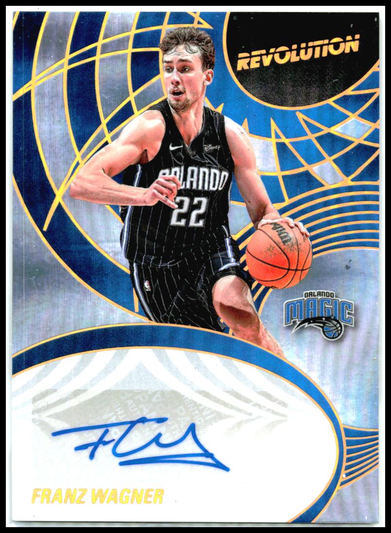 2024-25 Panini Revolution Autographs Impact #/25 #AU-FWG Franz Wagner Auto Magic