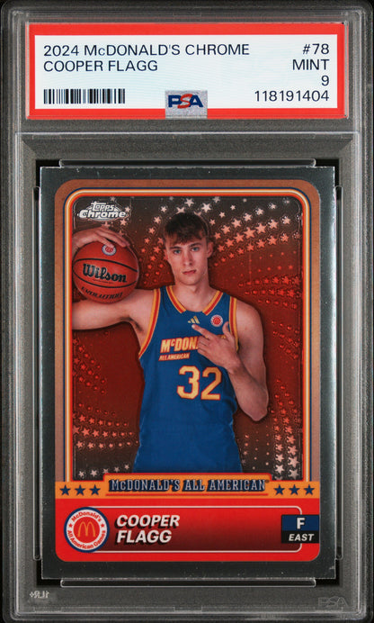 2024 Topps Chrome Mcdonald'S All American #78 Cooper Flagg
