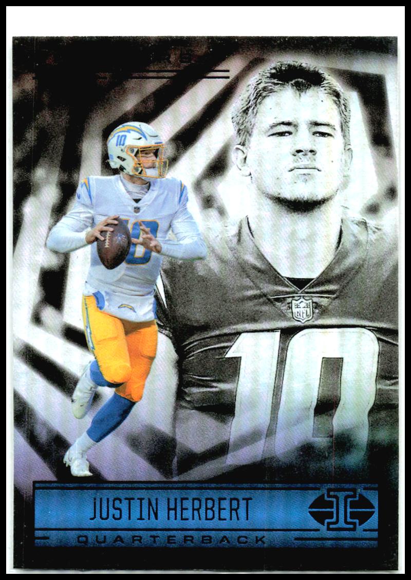 2021 Panini Illusions #28 Justin Herbert Los Angeles Chargers