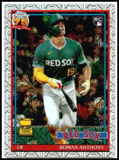 2026 Topps 1991 Topps 35th Anniversary Chrome #91C-60 Roman Anthony Boston