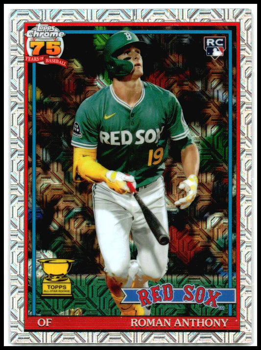 2026 Topps 1991 Topps 35th Anniversary Chrome #91C-60 Roman Anthony Boston