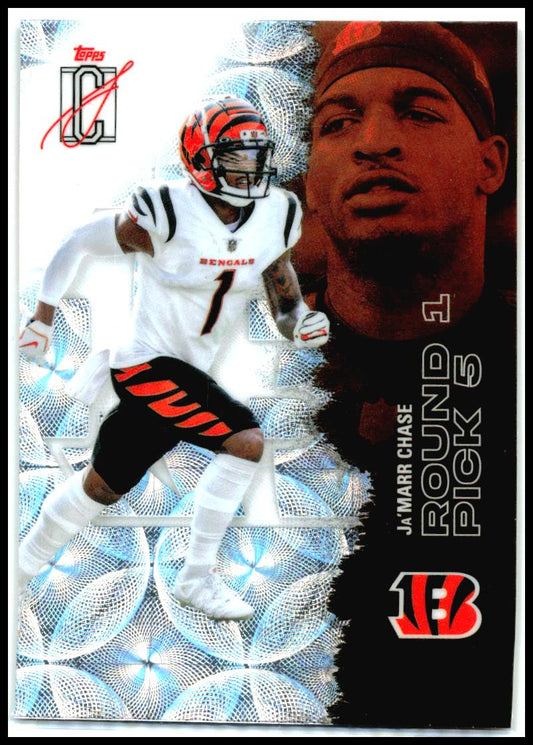 2025 Topps Signature Class Chrome Kaleidoscope Refractor #12 Ja'Marr Chase