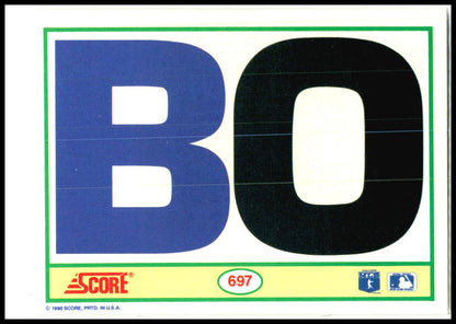 1990 Score #697 BO Raiders