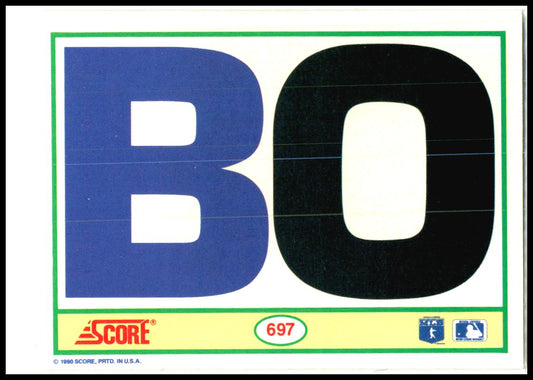 1990 Score #697 BO Raiders